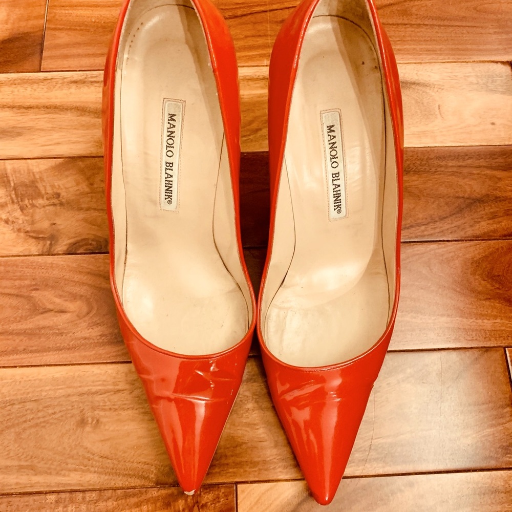 Manolo Blahnik Red Heels